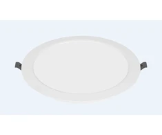 G-TECH FABRO Downlight, LED, 12W, 1200lm, 4000K, AC220-240V, IP40,recessed, round, baltas