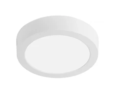 G-TECH FABRO Downlight, LED, 12W, 1200lm, 4000K, AC220-240V, IP40, surface-mounted, round,