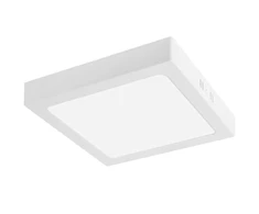 G-TECH FABRO Downlight, LED, 18W, 1800lm, 4000K, AC220-240V, IP40, surface-mounted, square