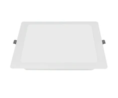 G-TECH FABRO Downlight, LED, 18W, 1800lm, 4000K, AC220-240V, IP40, recessed, square, baltas