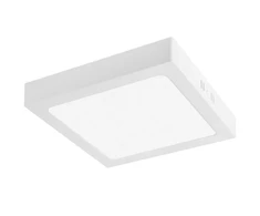 G-TECH FABRO Downlight, LED, 18W, 1800lm, 4000K, AC220-240V, IP40, surface-mounted, square