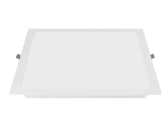G-TECH FABRO Downlight, LED, 24W, 2400lm, 4000K, AC220-240V, IP40,recessed, square, baltas