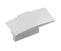 Galinis dangtelis LED profiliui "GLAX Micro recessed