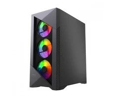 Gembird CCC-FC-900ARGB žaidimų kompiuterio dėklas Fornax 900, ATX, Judas (Pažeista pakuotė)