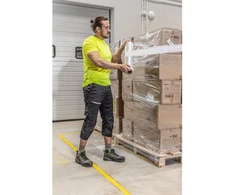 GRATZ stretch polycotton T-shirt Geltona hi-vis 3XL (58)