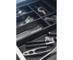 GTV AXISPACE insert, for drawer 400, juodas