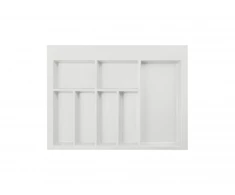 GTV AXISPACE insert, for drawer 700, baltas