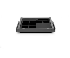 GTV ELITE pull out jewellery tray, 560-618, soft-close, anthracite, anthracite mat