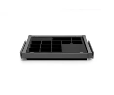 GTV ELITE pull out jewellery tray, 660-718, soft-close, anthracite, anthracite mat