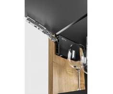 GTV HORIZON lift, P2O front height 250-450 mm, front weight 2-5kg, force 500-1350, juodas