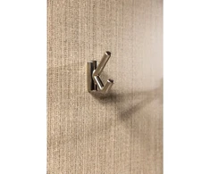 GTV LENS hanger, double, ZnAl, brushed steel