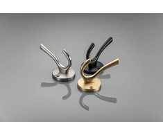 GTV RHINO hanger, double, ZnAl, matt juodas