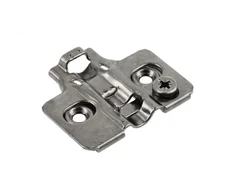 GTV SILENTO PRO chain for hinge, H=0, eccentric adjustment, clip-on, without euro, juodas