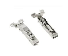 GTV SILENTO PRO overlay hinge, alu frame, soft-close, non-pro, 3D, clip-on