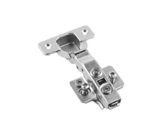 GTV SILENTO PRO overlay hinge, without spring, prow H=0 , 3D, clip-on, euro
