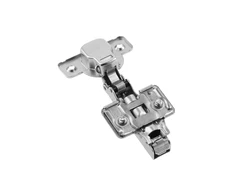 GTV SILENTO PRO overlay hinge, without spring, prow H=0 , 3D, clip-on, euro