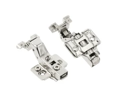 GTV SILENTO PRO recessed hinge, alu frame, soft-close, prow H=0, 3D, polybag, clip-on, non