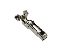 GTV SILENTO PRO twin hinge, alu frame, soft-close, non-prov., 3D, juodas
