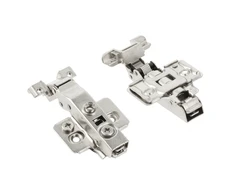 GTV SILENTO PRO twin hinge, alu frame, soft-close, prow H=0, 3D, polybag, clip-on, non-eur