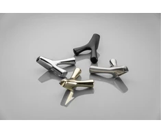 GTV TORNA hanger, double, ZnAl, chrome-plated