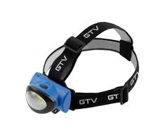 Headlamp, 3x AAA 1.5V ((be baterijų)), 3W, 160lm, 10m, IP20