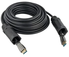 HFOC-100A-15 Armoured HDMI 2.0 active hybrid cable, 4K60 (male-male), 15 m