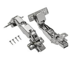 Hinge hydraulic angular 165o, H=0, eccentric adjustment of roller and arm