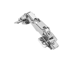 Hinge hydraulic angular 165o, H=0, eccentric adjustment of roller and arm