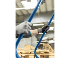 HUNTE polyurethane coated pirštinės c.pilkas/juodas (12 pairs/pack) 8
