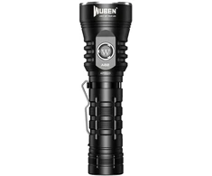 Įkraunamas LED prožektorius Wuben A22, 4500 lm, 290 m, 4800 mAh, USB-C, IP68, juodas