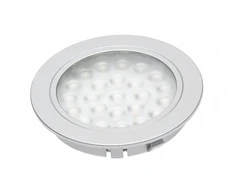 Įleidžiamas LED šviestuvas Alvaro, 12 V DC, 1,7 W, 24 SMD3528, šaltai baltas, 2 m ilgio ka