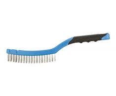 Inox wire brush, 3 x 19