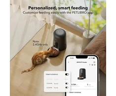 Išmanioji automatinė belaidė augintinių šėrykla Petlibro Air Smart PLAF108 2L, juoda