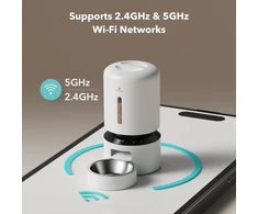 Išmanioji automatinė gyvūnų šėrykla Petlibro Granary WiFi PF103 5L, balta