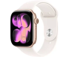 Išmanusis laikrodis Apple Watch Series 11 GPS 46mm Rose Gold Aliuminio Case with Light Blush Sport Band - M/L - MEV74ET/A (Atnaujinta)