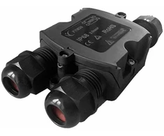 Jungtis hermetiška laidams 3polių 250V 16A 0.5-2.5mm IP68 Eurolight
