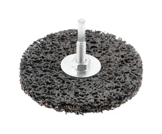 Juostų valymo diskas Ø110 mm su 6 mm velenu