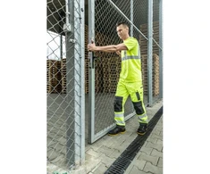 JURAL Hi-Visibility marškinėliai iš medvilnės, geltoni S (48)