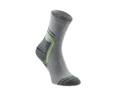 KAHL long socks light pilka/žalias 39-40 (3 pairs/pack)