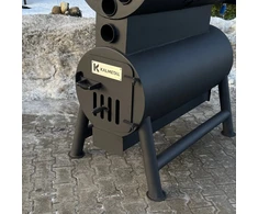 Kalmetal „MINIGUN“ - kieto kuro šildymo krosnis iki 800 m² plotui