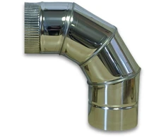 Kamino alkūnė 90° "Buržuikai" Kalmetal
