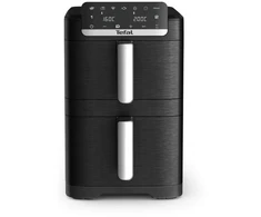 Karšto oro gruzdintuvė, Tefal Easy Fry Crispy Stack EY7528E0, 10 L, 2700 W, juoda (Pažeista pakuotė)