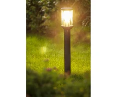 KERTA-P 80 sodo šviestuvas, E27, MAX.12W, IP44, AC220-240V, 50-60Hz, stulpelis, grafitinis