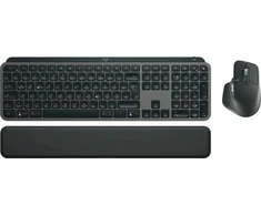 Klaviatūra Logitech MX Keys S Combo klaviatūrų rinkinys juodas QWERTZ (Pažeista pakuotė)