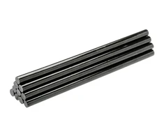 Klijų lazdelės 250 mm, 12 vnt., juodos spalvos