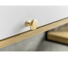 KNOB LORENA brushed auksinis