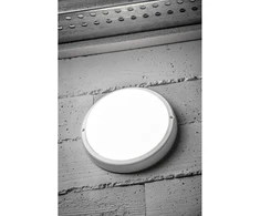 KODO Duct Luminaire, LED, 18W, 1620lm, 4000K, AC180-250V, IP54, IK08, Round, Baltas
