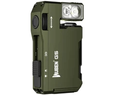 Kompaktiškas EDC prožektorius Wuben G5, 400 lm, su RGB režimais, chaki spalvos