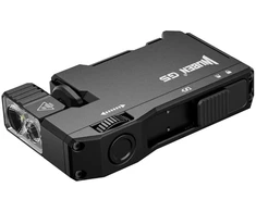 Kompaktiškas EDC prožektorius Wuben G5, 400 lm, su RGB režimais, juodas