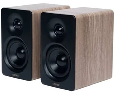 Kompiuterio kolonėlės Edifier Kompaktiški staliniai 2.0 garsiakalbiai | M60 | 66 W | „Bluetooth“ | Klasikinis ąžuolas | (Pažeista pakuotė)